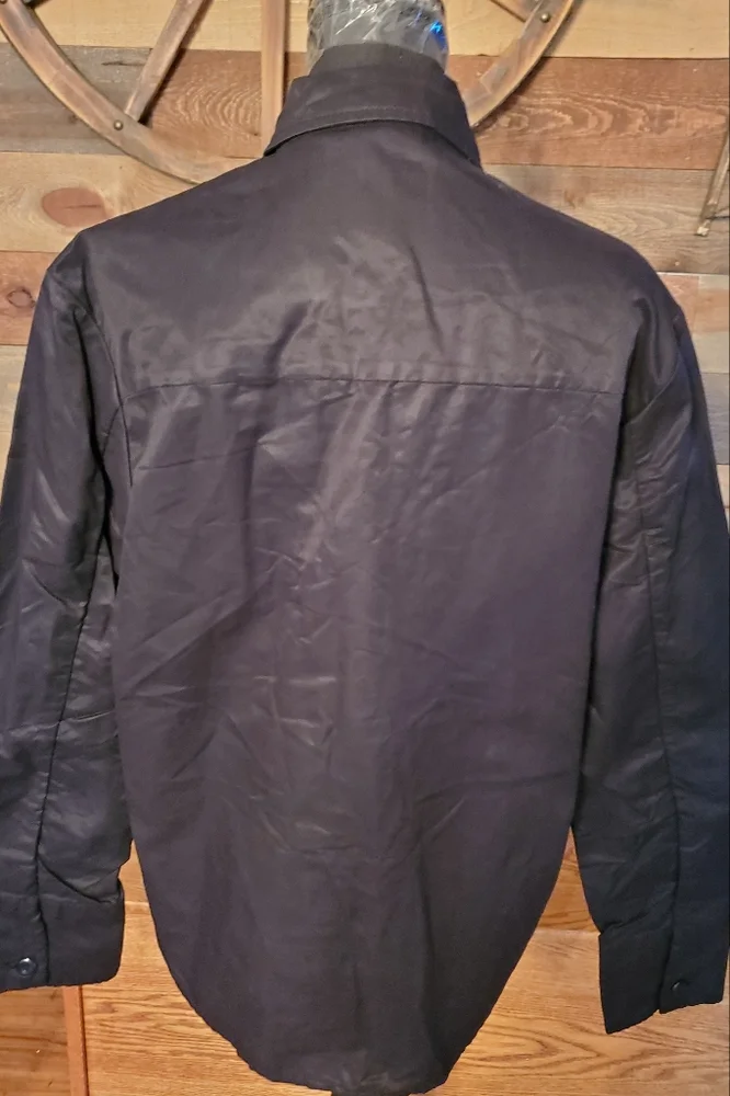 Banana Republic Black Water Resistant Shirt/Jacket